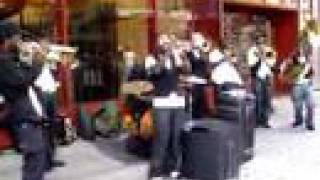 Hypnotic Brass Ensemble in NYC (Ballicki Bone)