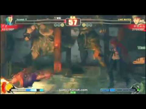 SF4 121008 - FZ(Viper) vs. Kaqn(Ryu) 1