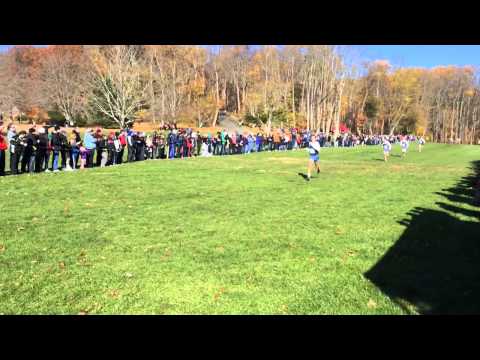 Finish of the CBA-Don Bosco Non-Pubic A XC race