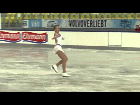 12 Isabella SCHUSTER (GRE) - ISU JGP Pokal d. Blauen Schwerter 2012 Junior Ladies Short Program