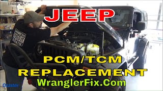 Jeep Wrangler TJ PCM/TCM replacement FIX P1603 P1604 P0700