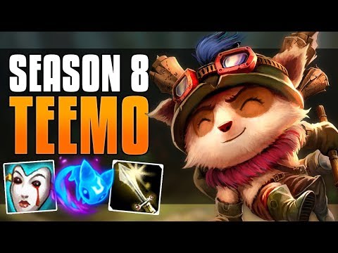 POISON YOUR ENEMIES!! - SEASON 8 TEEMO GUIDE - LEAGUE OF LEGENDS