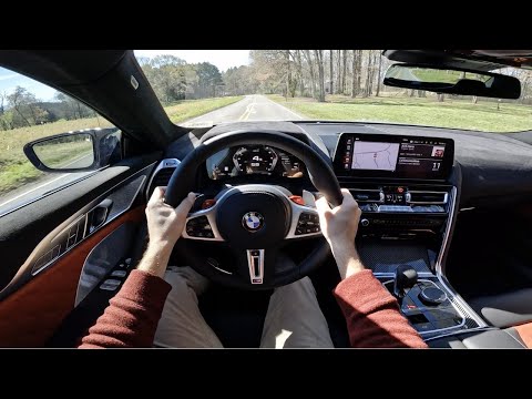 2023 BMW M8 Competition Gran Coupe: POV Drive, Impressions and ASMR