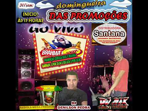 CD AO VIVO DISTRIBUIDORA SANTANA DJ MIX