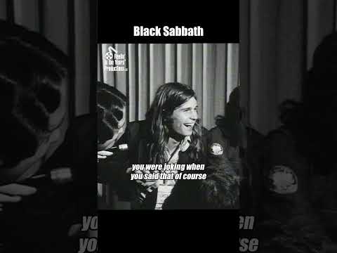 Black Sabbath • Ozzy Osbourne • Smoke Marijuana • 1973