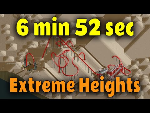 Beating Extreme Heights in 6m 52s - OpenRCT2 speedrun