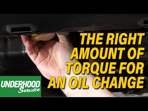 The Right Amount Of Torque For An Oil Change