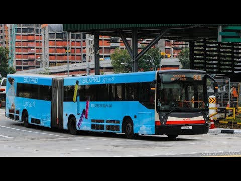 [SMRT][Retired][Kickdown] TIB1113J On Service 804 - Mercedes Benz O405G Hispano Habit ZF4HP590