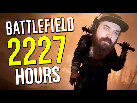 What 2227 HOURS of BATTLEFIELD 1 looks like - 343000 Kills, Top 0.1% Player