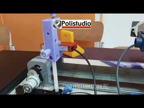 CORSO PROGRAMMAZIONE PLC - ESERCITAZIONE NASTRO TRASPORTATORE - POLISTUDIO SRL