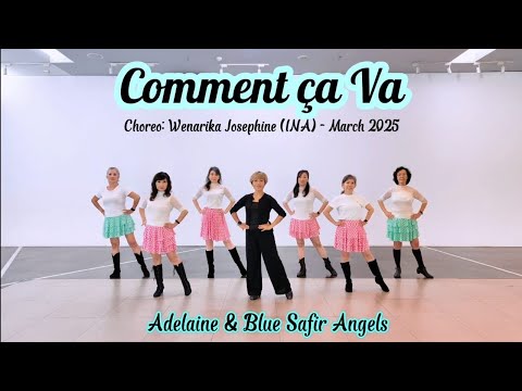 Comment ça Va - Line Dance - Choreo:Wenarika Josephine (INA) - March 2025