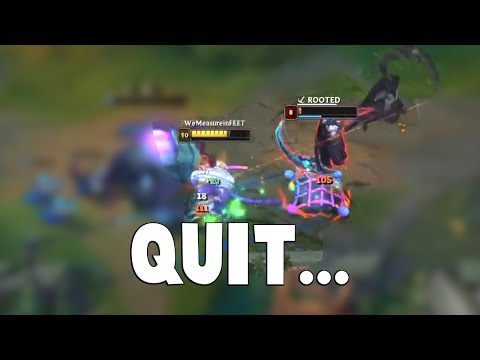When Outplay Makes you Quit League of Legends ft.Kayn | Funny LoL Series #681
