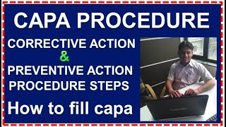 Download lagu CAPA PROCEDURE, steps for making  capa procedure  & steps for how to fill capa mp3