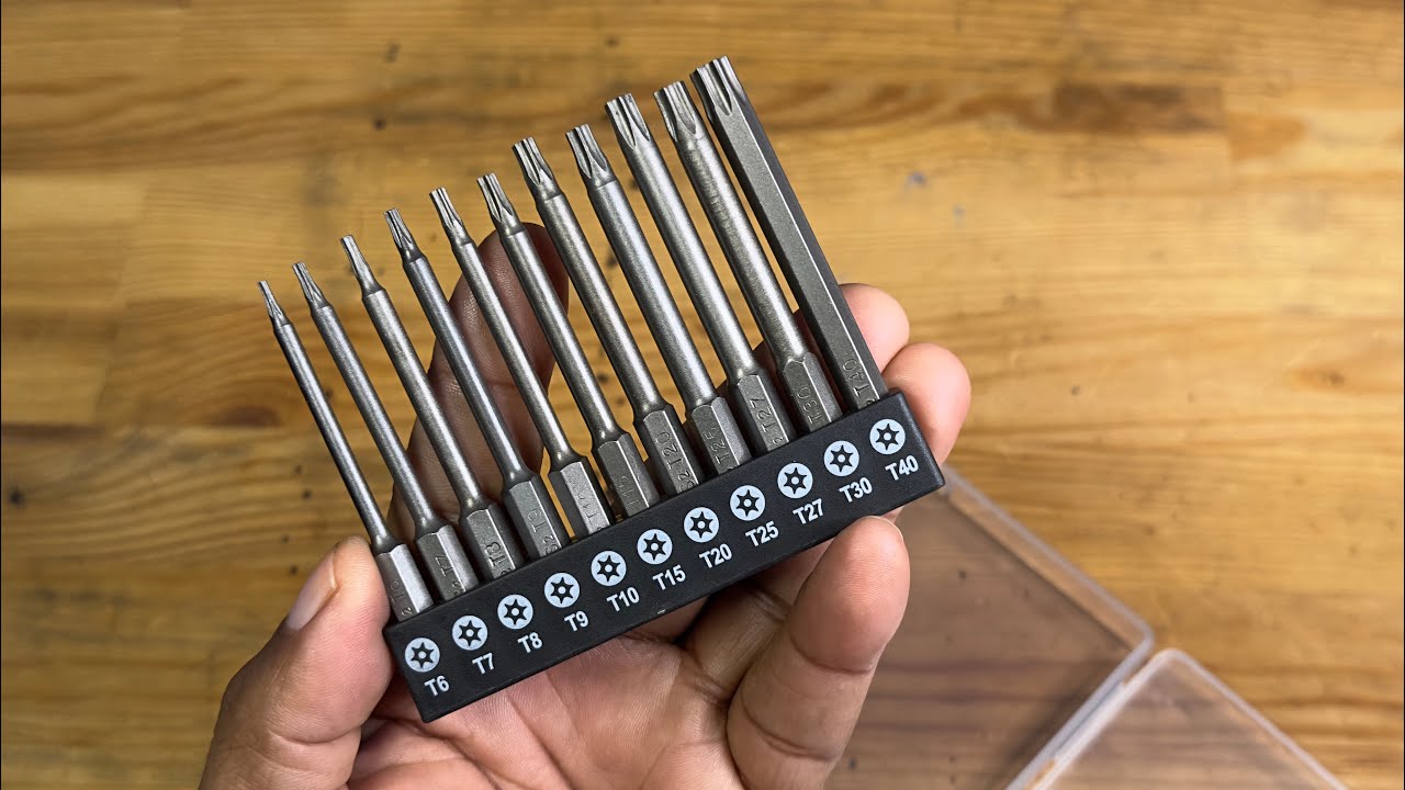 11 piece torx bit set