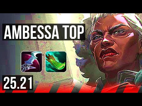 AMBESSA vs VOLIBEAR (TOP) | 6/0/7, Dominating | KR Master | 25.21