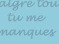 Sheryfa Luna- Tu me manques paroles 