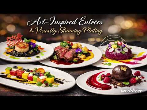 Luxury Wedding Food Ideas 2026 | Art-Inspired Entrées That WOW Guests!