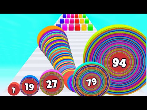 ASMR GAMEPLAY Insect Evolution, Battery Run, Peel Runner, Circle Up Game UP LEVEL Mobile 1SVH19