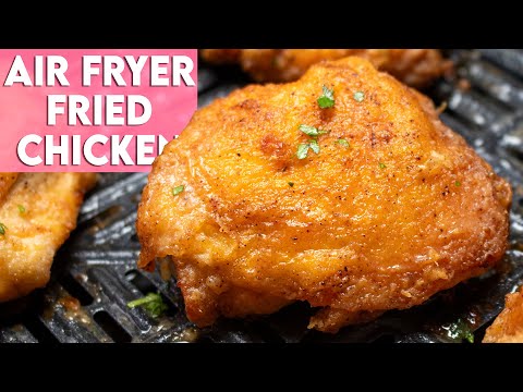 Easy Air Fryer Fried Chicken without Buttermilk Recipe