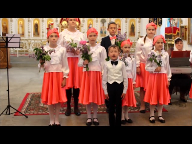Пасхальный концерт. "Хор Радоница". 19.05.2019 г. Часть 1. Видеосюжет Людмилы Никифоровой