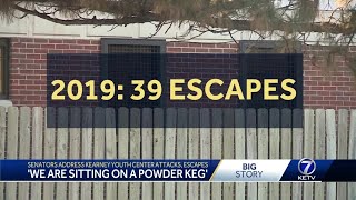 'We are sitting on a powder keg': Senators address youth center attacks, escapes