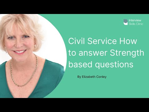 Civil Service - Answering Strength Based Questions