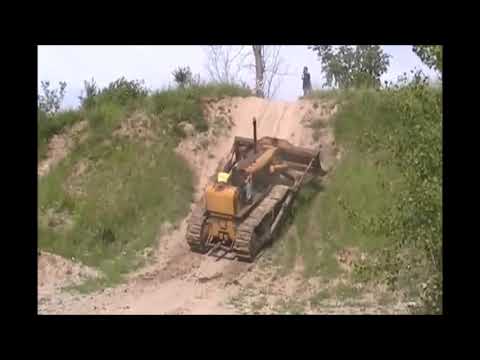 BULLDOZER DOES SKY HILL - Clutch Blows Up, after Several Attempt to Climb Hill. #bulldozer #