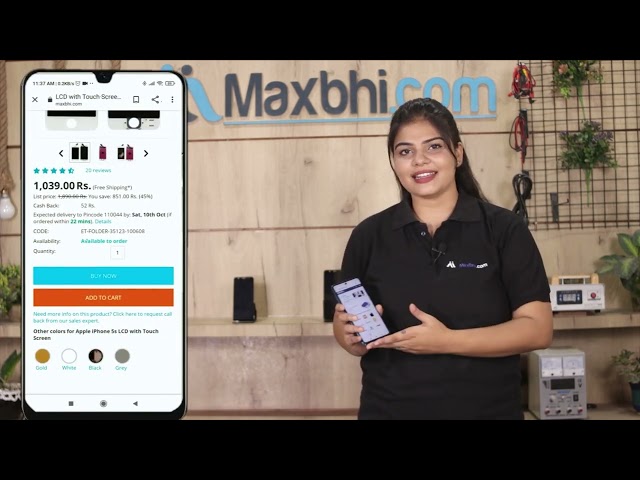 Product video thumbnail for Power Button Flex Cable for Samsung Galaxy Note 10 - On Off Flex / PCB