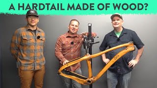 A Prototype Hardtail Made of Wood? Taking a First Look at Celilo Cycle's Wood + Carbon Prototype