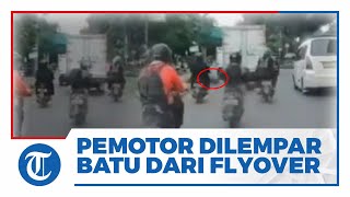 Viral Video Pelemparan Batu dari Atas Flyover di Cengkareng, Polisi Sebut akan Lakukan Penyelidikan