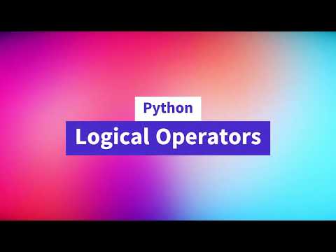 15 Logical Operators In Python Python Beginners Tutorial 2023 Education