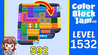 Solusi Level 1532 Color Block Jam