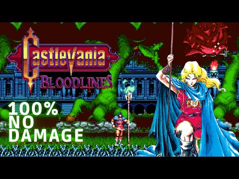 Castlevania Bloodlines (Genesis/Mega Drive) Playthrough/Longplay (Eric Lecarde)