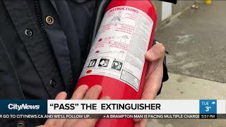 Tips on how to properly use a fire extinguisher