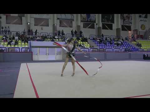 Shaden Tarek (LRGC) - Ribbon - 2nd Place (National Egyptian RG Championships)