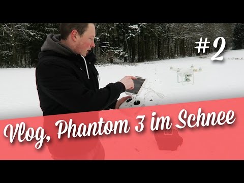 Vlog: Erster Flug mit dem Dji Phantom 3 im Schnee // Reveal Rabbit // FHD 60fps