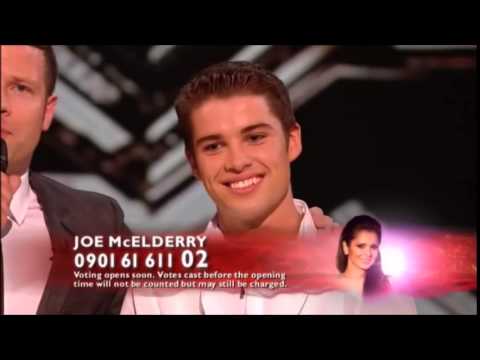 X Factor 2009 Live Show 9 Semi Finals - Joe McElderry sings ‘She's Out Of My Life' & ‘Open Arms’