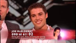 X Factor 2009 Live Show 9 Semi Finals - Joe McElderry sings ‘She&#39;s Out Of My Life&#39; &amp; ‘Open Arms’