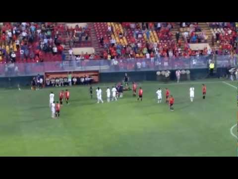 "Minutos Finales Unión Española Contra Cobreloa 2012 - Furia Roja" Barra: Fúria Roja • Club: Unión Española