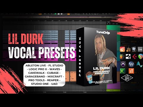 Lil Durk - Vocal Preset Essentials | Ableton, FL Studio, Logic, Pro Tools & More