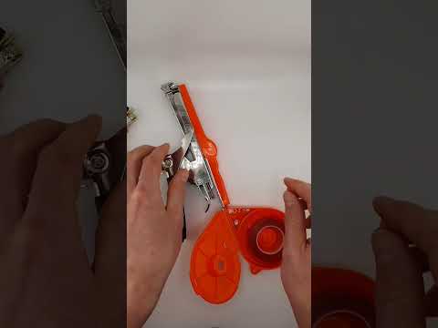 Степлер для подвязки винограда LOSSO SC-8105 (тапенер), скобы (1 уп.), лента для подвязки синяя (10 шт) - фото 1 - id-p1990789718