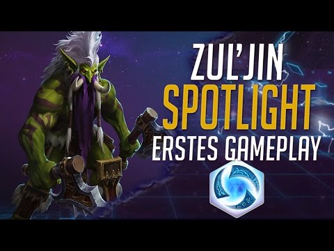 Heroes of the Storm - Zul'Jin - Spotlight & Gameplay [deutsch][german]