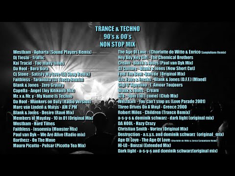 TRANCE & TECHNO - 90's & 00's in the MIX