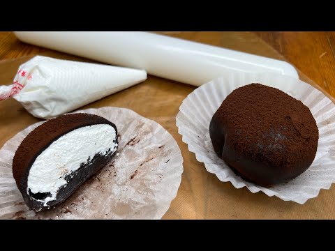 The easiest and most delicious chocolate mochi you have ever seen😍🍡