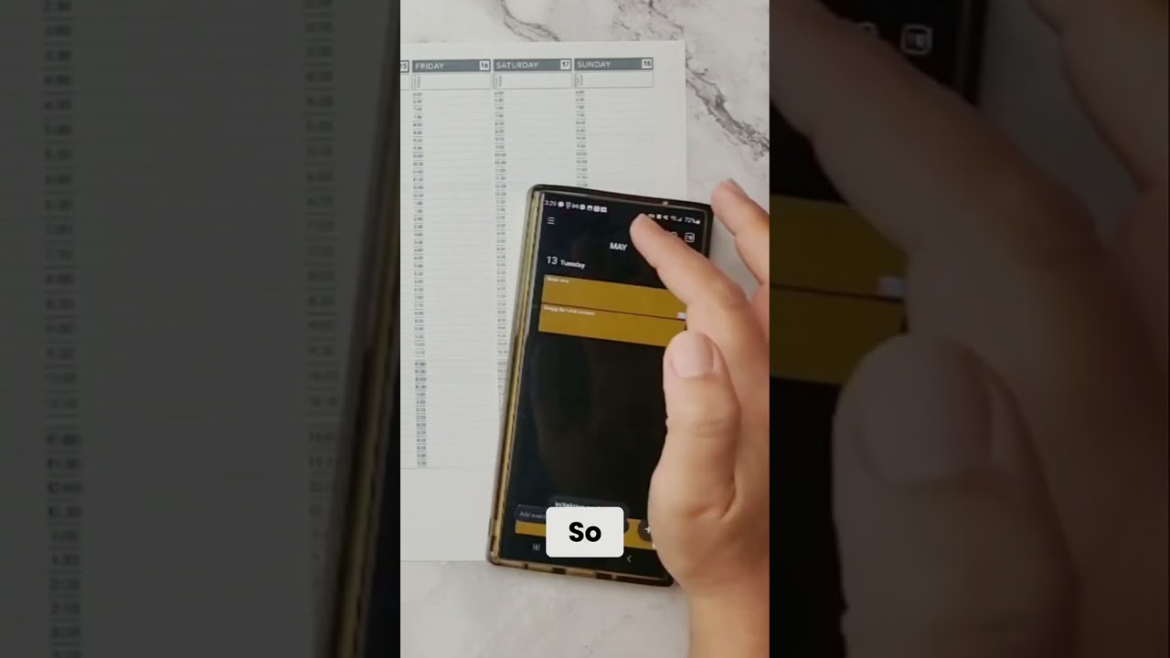 Digital Calendar to Paper Planner: Ideal Day vs. Weeping Reality