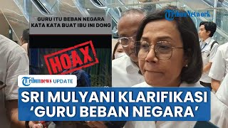 Dihujat Warganet! Sri Mulyani Akhirnya Klarifikasi Lewat Instagram: Guru Beban Negara adalah Hoaks