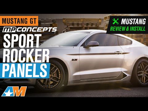 2015-2021 Mustang GT MP Concepts Sport Rocker Panels; Unpainted Review & Install