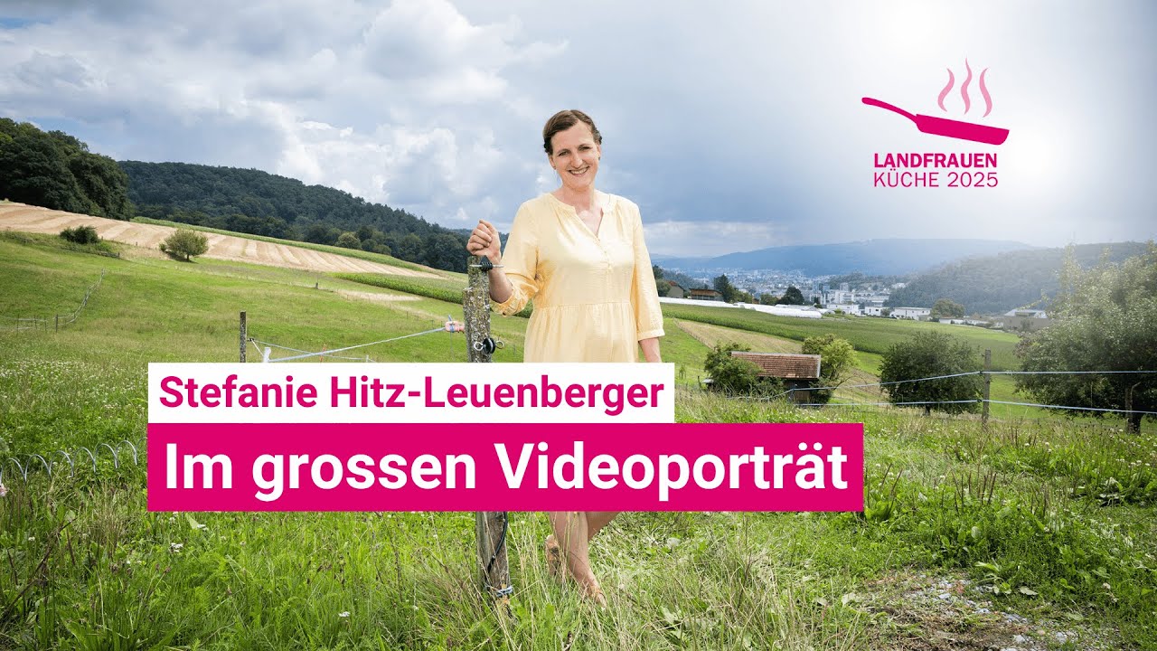 Stefanie Hitz will bei der Landfrauenküche auf die Mutter-Kalb-Haltung aufmerksam machen
