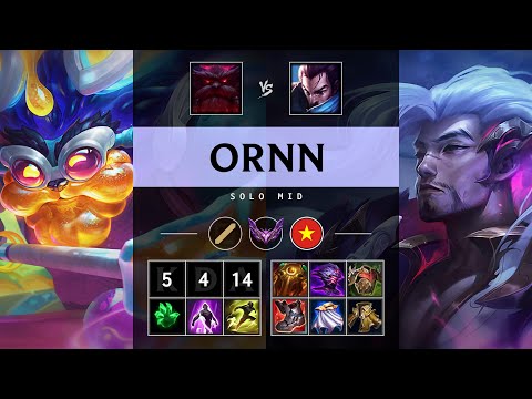 Ornn Mid vs Yasuo - VN Master Patch 25.13