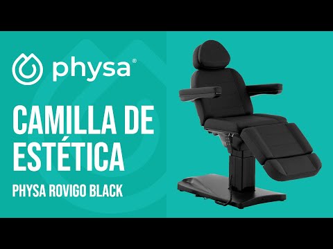 vídeo - Camilla de estética - 3 motores - 300 W - 192 x 60 x 70 - 90,5 cm - 150 kg - Negro